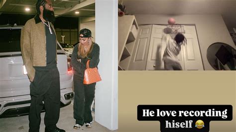 James Harden's girlfriend Paije Speights drops hilarious message on son ...