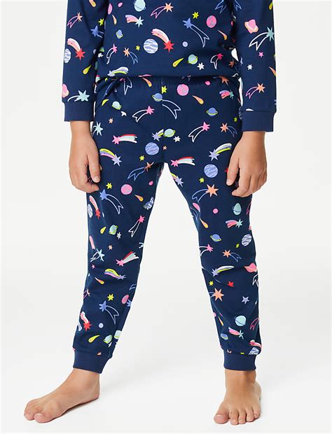 Buy 2pk Pure Cotton Unicorn Pyjama Sets (1-8 Yrs) at Marks & Spencer