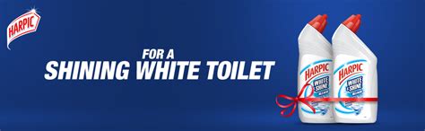 Harpic White and Shine Disinfectant Toilet Cleaner Bleach - 500 ml ...