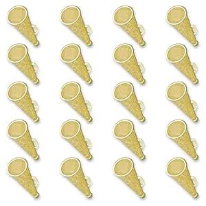 Awards and Gifts R Us 7/16 Inch Megaphone Chenille Pin Gold - Package ...