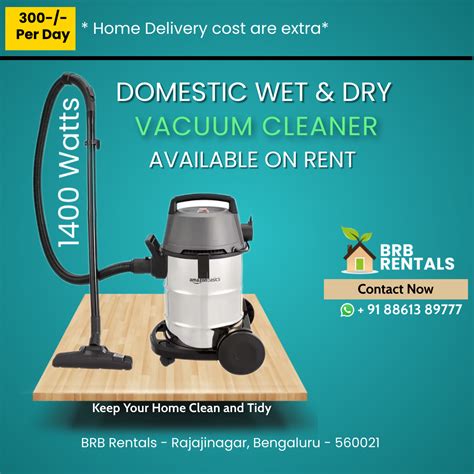 Rent Vacuum Cleaner