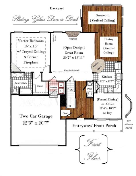 Ryan Homes Oberlin Floor Plan