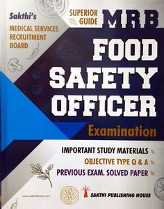 GUIDE For FOOD SAFETY OFFICER EXAMINATION With Important Study ...