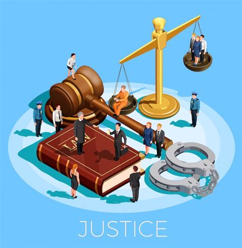 System of justice concept | Free Vector