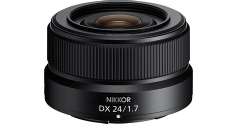 Nikon 24mm f1.4 NIKKOR Z DX 24mm f/1.7 Lens (Nikon Z) B&H Photo Video
