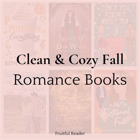 19 Clean & Cozy Fall Romance Books for Your Autumn TBR