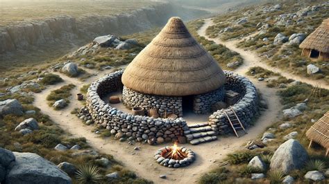 What were Stone Age houses like?
