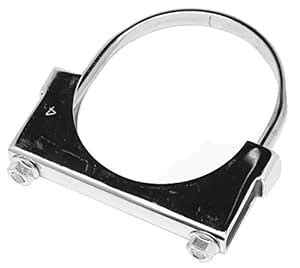 Dynomax 35776 Chrome Hardware Clamp Flat Band : Amazon.in: Car & Motorbike