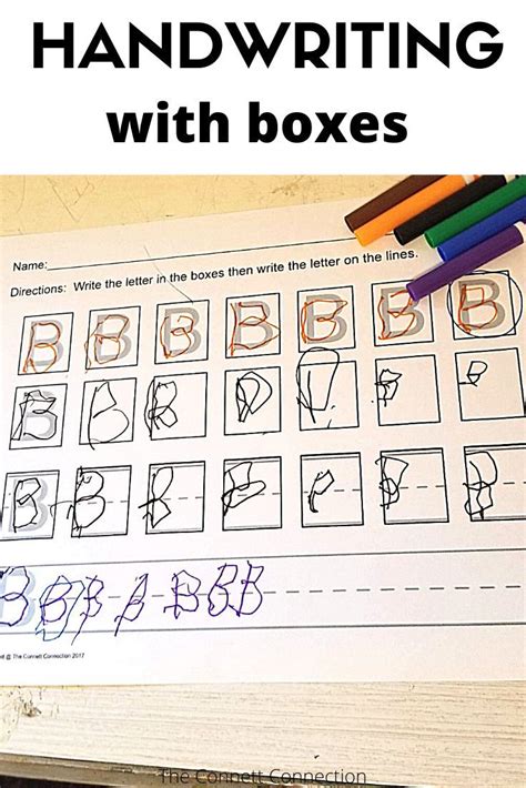 Image result for Box Writing Alphabet
