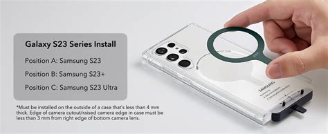 ESR Magnetic Ring 360, Compatible with MagSafe Sticker, Universal ...