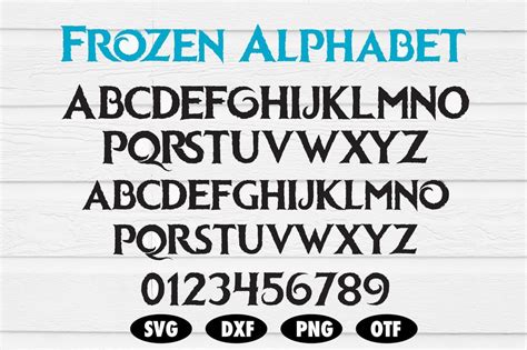 Frozen Font Free - Dafont Free