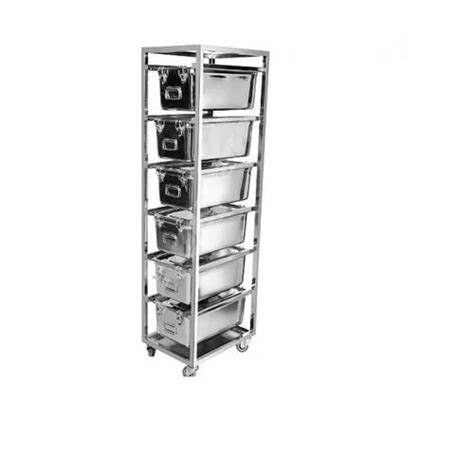 Material Handling Trolley - SS Pan Trolley Manufacturer from Chennai