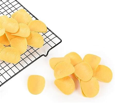 Buy Luckforest Artificial Potato Chips, 50Pcs Large Fake Potato Chips ...