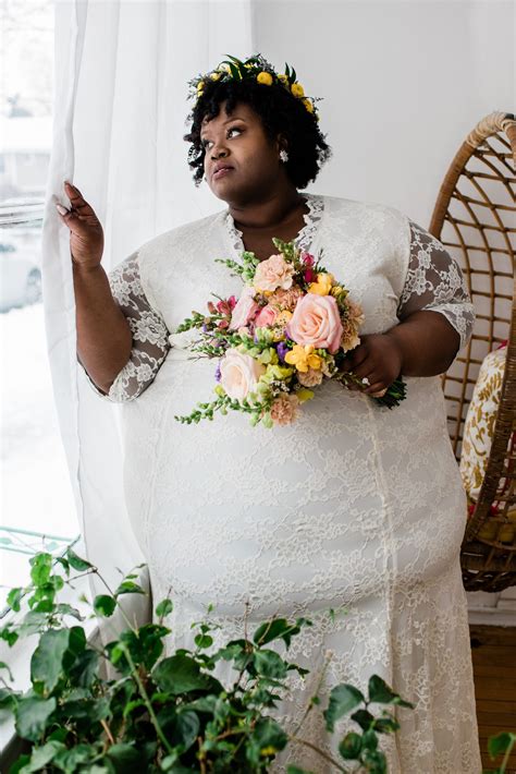 White Plus Size Dress