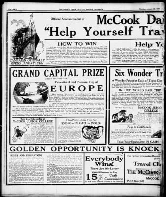 The McCook Daily Gazette from McCook, Nebraska on January 22, 1934 · 4