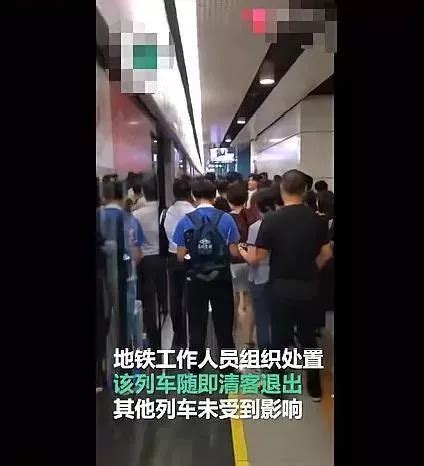 两男子地铁内大喊“卧倒”引发乘客慌乱，结果……_深圳新闻网