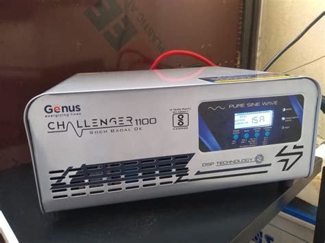Genus Challenger 1100 Pure Sine Wave 825VA 12 Volt Single Battery ...