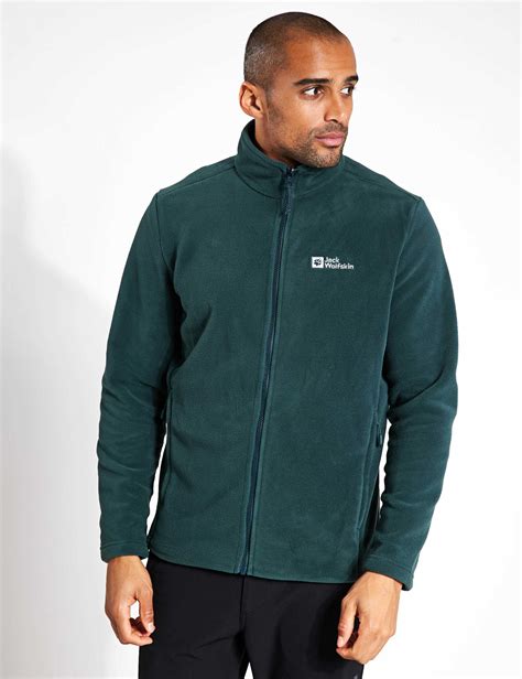 Winterstein Polar Fleece Zip Up Funnel Neck Jacket | Jack Wolfskin | M&S