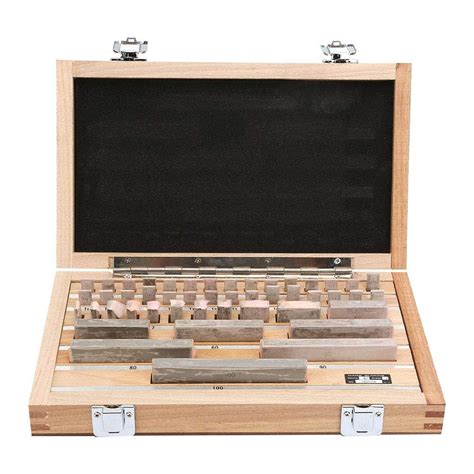 Steel Gauge Block, High Accuracy Steel Gauge Measuring Block Set for ...