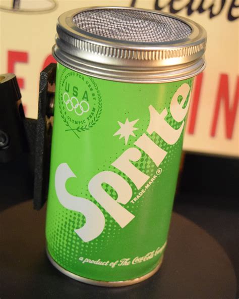 Lo Fi Soda Can Microphone - 1970s USA Olympic Team Sprite – Darwin Audio