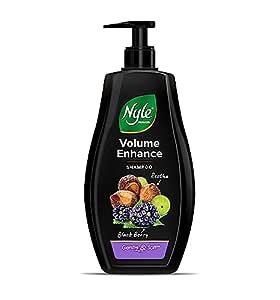 Buy Nyle Naturals Volume Enhance Shampoo, with Blackberry, Reetha and ...