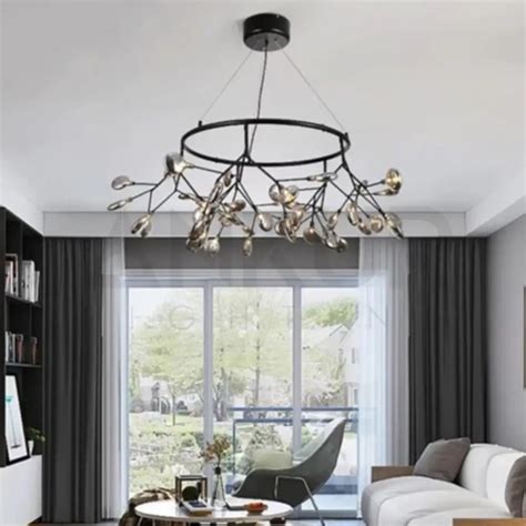 ANKUR FIREFLY RING MODERN LED CHANDELIER at the lowest price in India.