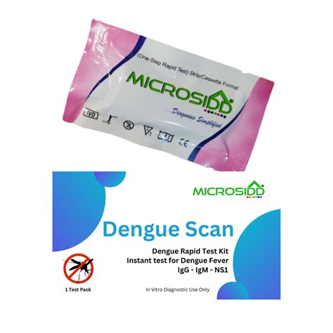 Dengue Scan Combi Kit Microsidd Mono Pack – Microsidd India