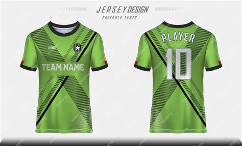 Premium Vector | Vector soccer football jersey template sport t shirt ...