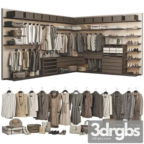 Poliform ubik walk-in closet 2 3dsmax Download – 3DSky Model Free