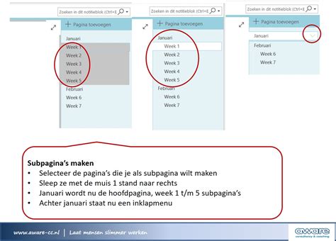 Adding Subpages in OneNote 的图像结果