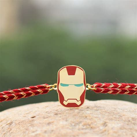Iron Man Metal Rakhi Online from Tinyminymo