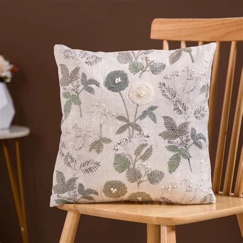 Sustainable Soft Cotton Cushion Cover 16x16 Inch Online - Premium ...