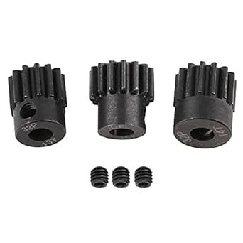 Motor Gears, Combo Set for RC Car Gear ￠5Mm RC Motor Pinion Gear, RC ...