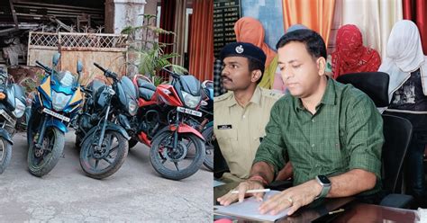 9 बाइक के साथ चोरों के एक बड़े गिरोह को रांची पुलिस ने दबोचा