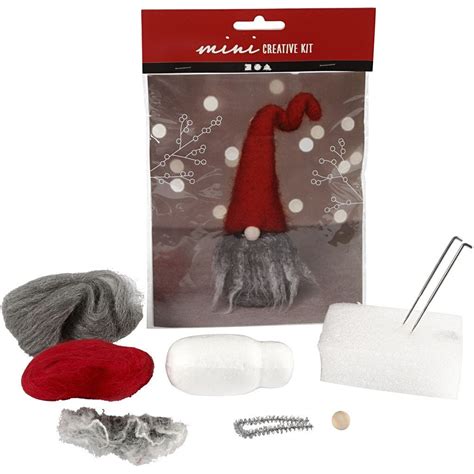 Julpyssel - Tomte med grått skägg | Kalaskungen.com
