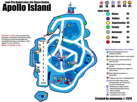 Lego City Undercover 3ds Map Lego City Undercover: Prima's Official