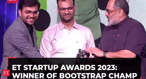 et startup awards 2023: ET Startup Awards 2023: Winner of Bootstrap ...