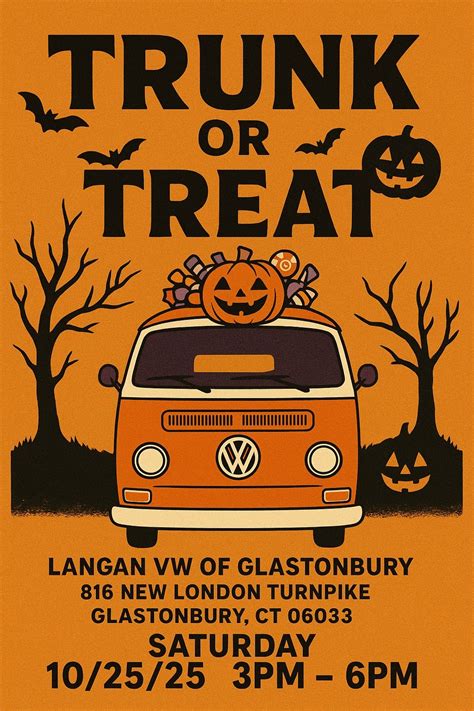 Gene Langan VW Trunk or Treat at 816 New London Tpke, Glastonbury, CT ...