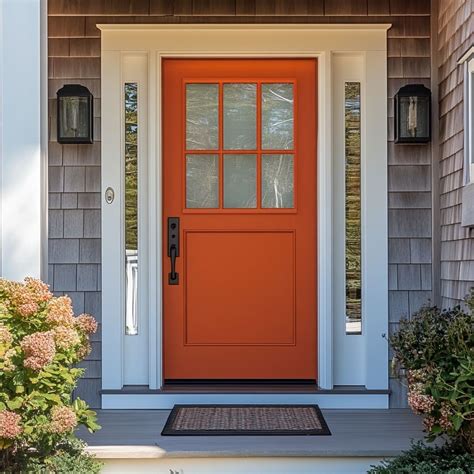 30 Burnt Orange Front Door Ideas: Stylish Designs and Tips