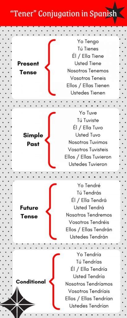 Master the Tener Conjugation in Spanish and get a "Hold" on the ...