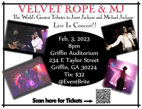 VELVET ROPE & MJ-A LIVE BAND TRIBUTE TO JANET JACKSON & MICHAEL JACKSON ...