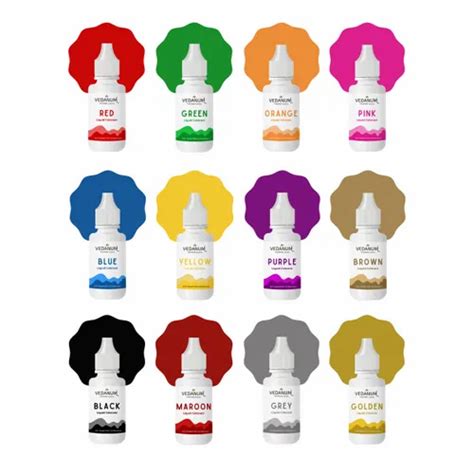 Colors - VEDANUM Premium Liquid Soap Making Colors Dyes. Suitable for ...