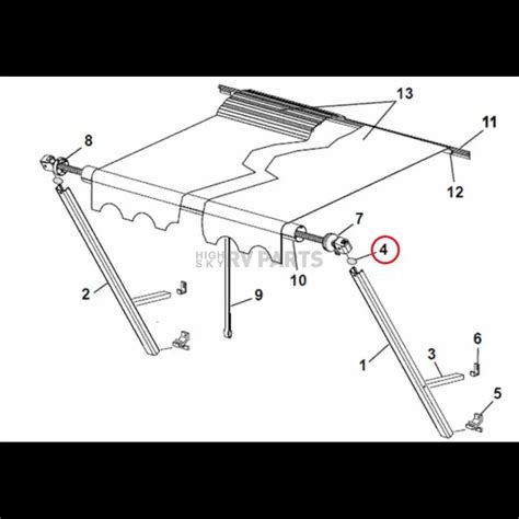 RV Awning Parts Diagram and Functions