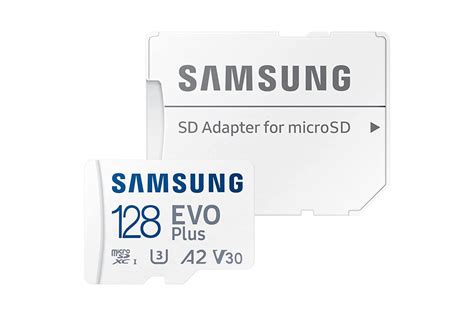 Samsung EVO Plus microSDXC UHS-I U3 Full HD, 4K UHD Memory Card ...
