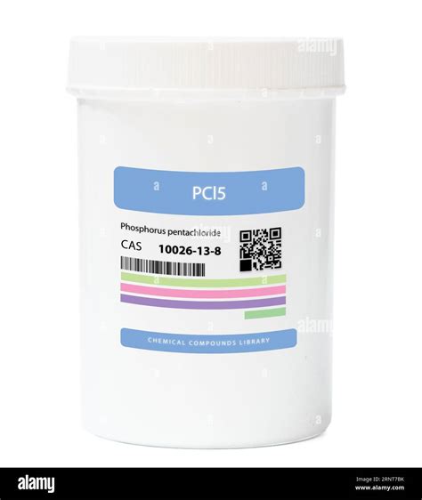 PCl5 - Phosphorus Pentachloride. Chemical compound. CAS number 10026-13 ...