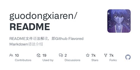 GitHub Readme 的图像结果