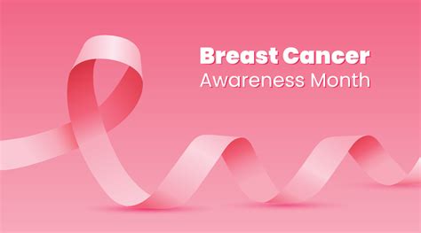 Posters for breast cancer awareness month in october 2023. Realistic pink ribbon symbol. Medical ...