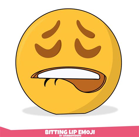 Biting Lip Emoji