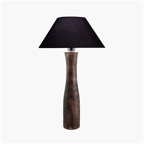 Buy HOMESAKE Contemporary Gold Wooden Table Lamp from Homesake at just ...