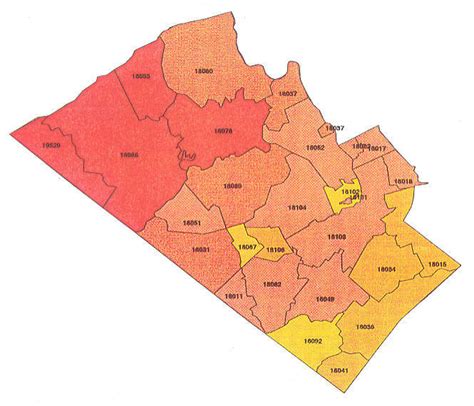 Image result for PA Postcode Map